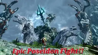 Playing God Of War III for the first time and killing Poseidon!! [Part 1]
