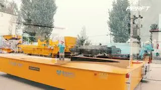 flatbed transfer cart flat transfer cart motorized trolley transfer cart