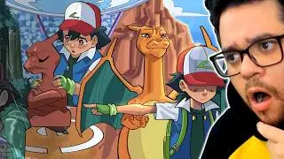 O Problema do Charizard do Ash REACT Esta&ccedil;&atilde;o HD