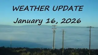 January 16, 2026 Weather Update