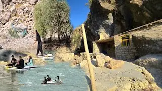 Nomadic Life | Nomadic Fishing in Wild Waters 🎣 | Nomadic Daily Life in the Mountains🌊
