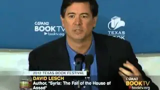 BookTV 2012 Texas Book Festival: David Lesch, 
