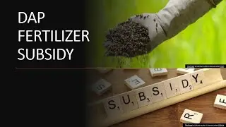DAP Fertilizer Subsidy