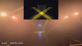 AI Music-to-Light Show | Automatic Lighting Programming | J.cole All My Life