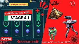 Guide player Extermination mode stage 4.1 war robots 21/01/2026