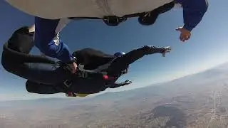 Active Skydiving - Mark on his AFF Level 1