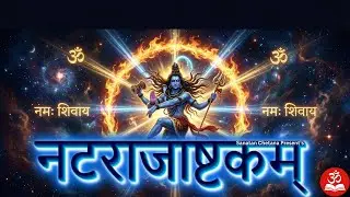 Natarajashtakam | नटराजाष्टकम् | The Cosmic Dance of Lord Shiva