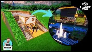 Planet Zoo Foliage and Exhibit Building - Eden Greenhouse