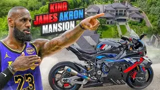 LEBRON JAMES OWNS THE BEST HOUSE IN AKRON OHIO!