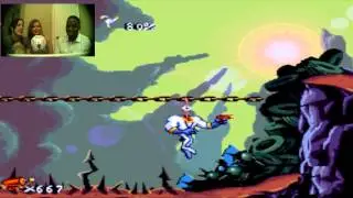 EARTH WORM JIM (SNES) - LET'S PLAY PT. 1 FT  GamesR4FITE