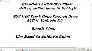 BHAAL - THE LORD OF MURDER & Friends - The Road to Baldur's Gate - BG3 - Ep. 25