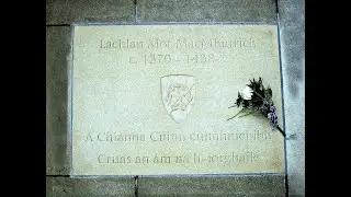 MacMhuirich Stone Dedication - Part 1