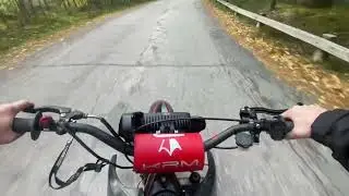 Yamaha dt 77br wheelie