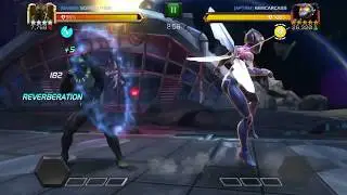 [Alliance War] 4* Killmonger vs. Wasp Boss | Marvel Contest of Champions