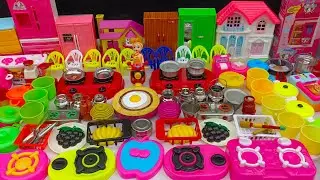 7 Minutes Satisfying With Unboxing Disney Kitchen Set | Plastic Toy Cooking Game  ASMR