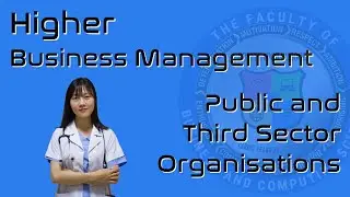 PUBLIC AND THIRD SECTOR ORGANISATIONS