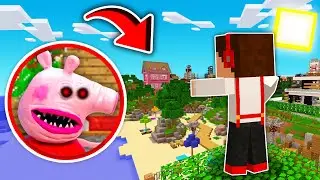 DZIWNY DOM POJAWIŁ SIĘ W MIEŚCIE CZY MIESZKA TAM PEPPA.EXE W MINECRAFT! GPLAY & LAKI
