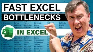Excel - Eliminate Worksheet Bottlenecks with Fast Excel V3 - Episode 1892