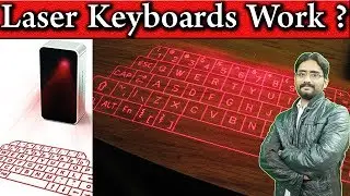 What is LASER Keyboard? | How Virtual Laser Keyboards Work? | Projection Keyboard Explained !
