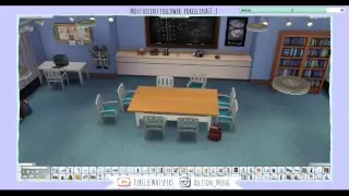 ASMR | Making the study room from Community (Sims 4)