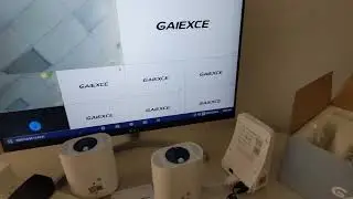 Система солнечных камер видеонаблюдения Gaiexce 4MP Ultra HD: первое меню настройки, обзор монито...