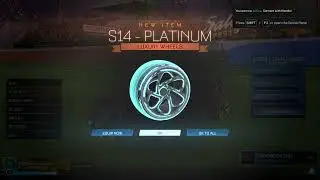 Rocket League S14 Rewards.
