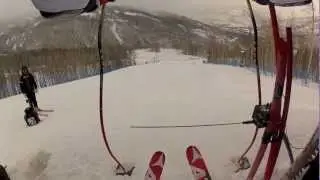 Peter Fill GoPro Hero2 Vail SuperG Training 11.11.12