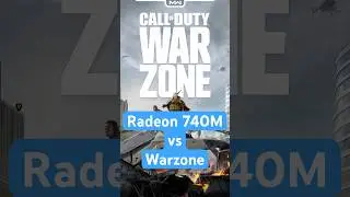 CORRIENDO WARZONE en gr&aacute;ficos integrados Radeon #pcgaming #amd #ryzen5 #ryzen #shorts #viralshort