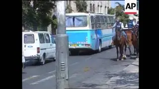 Israel/Jerusalem/Gaza - Violent clashes