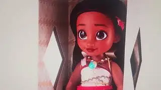 Once Upon a Story Moana and Tiana dolls in Disney's Robin Hood's theme party