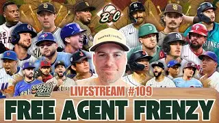 Baseball & Coffee  // Free Agent Frenzy // Livestream #109