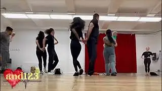 Billy & Ahtoy Latin Hustle Class Demo, Ripley Grier, NYC - 9/12/2024 #dance #hustledance #dwts