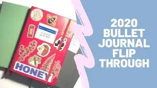 2020 Bullet Journal Flip through // Bullet Journal #2 // Student Bujo