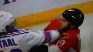 Brassard playing cutsie with Staalsy
