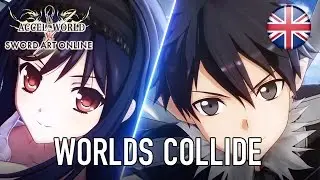 Accel World VS Sword Art Online - PS4/PS Vita - Worlds Collide (English Announcement Trailer)