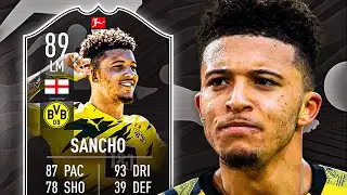 IS HE WORTH IT?! 🤔 89 POTM SANCHO PLAYER REVIEW! - FIFA 21 Ultimate Team