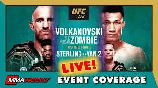 UFC 273: Volkanovski vs. The Korean Zombie | LIVE COVERAGE