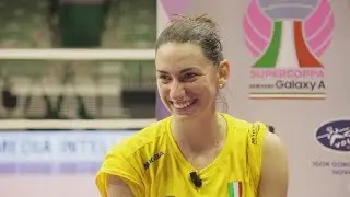 Googlata con Raphaela Folie | Imoco Volley Conegliano | SuperCoppa Samsung Galaxy A 2018