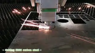 [ Lasermen ] LM-1325AF 1KW Fiber Laser Cutting Machine Cutting galvanized sheet CS SS