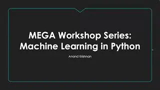 ML Workshop in Python : CIFAR-10 Image Classification using a CNN