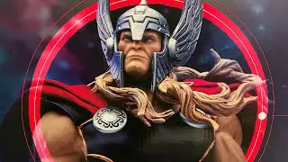 Thor Unleashed 1:10 Statue by Iron Studios