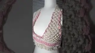 Macrame Top #macrametutorial  #macrameclothes #macramebeachwear