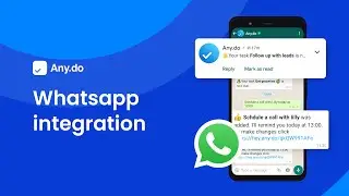 Adding and Completing Tasks | Android | Any.do