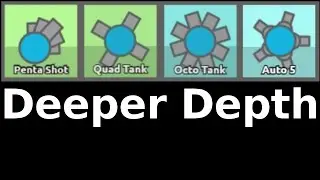 Diep io | Deeper depth| Penta shot Quard twin Octo tank Auto 5|