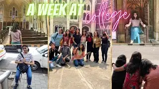 Vlog:First week of Offline College|Meet my batchmates! St Xavier's College Mumbai