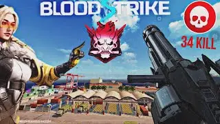 NEW META MINIGUN BLOOD STRIKE MOBILE GAMEPLAY 34 KILL