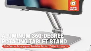 Aluminum Adjustable 360 Degree Rotating Tablet Stand for iPad or Android