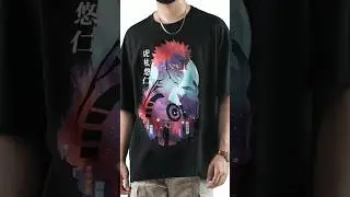 Best Anime T-shirt || Sukuna ✨#trending #shorts #jujutsukaisen #jjk #fashion #fashion