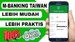 CARA MENGGUNAKAN M-BANKING POS TAIWAN || TRANSFER UANG DENGAN MUDAH 