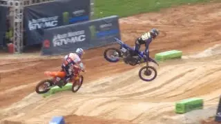 Lawrence vs Deegan 2023 Atlanta 250 East Heat 1  (Full Heat 4k ) from the stands
